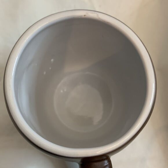 BAILEYS Irish Cream Liquor Coffee Mug 14 Oz Brown White Interior Dish Micro Safe - Picture 8 of 8